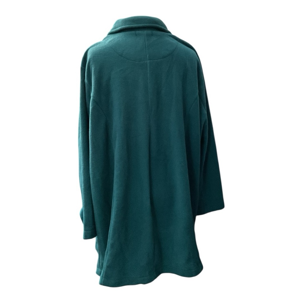 🦄 Roaman's Elegant Teal Pea Coat P:31” L:39” (SZ 30/32) - Picture 2 of 5